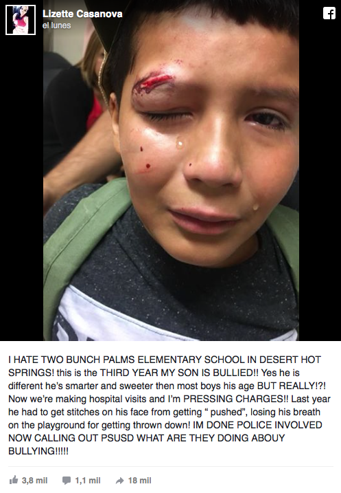 Niño no golpea a bully porque no lo haría un jedi