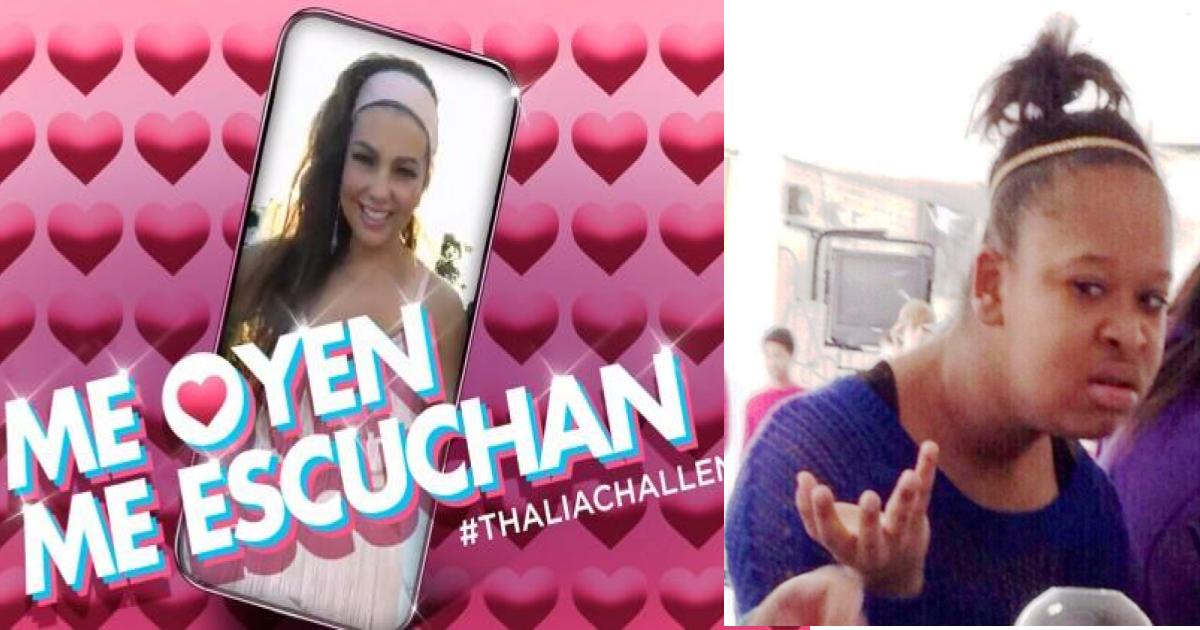 ThalÃ­a lanza la canciÃ³n oficial de 'Me Oyen, Me Escuchan'