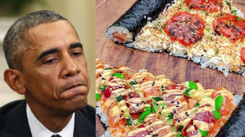 Dejen sus manteconchas y sus donchas, ya llegÃ³ el pizzushi