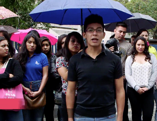 Estafan a alumnos de la UPN