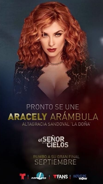 Aracely arámbula regresa señor de los cielos