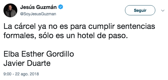 Cárcel a Javier Duarte