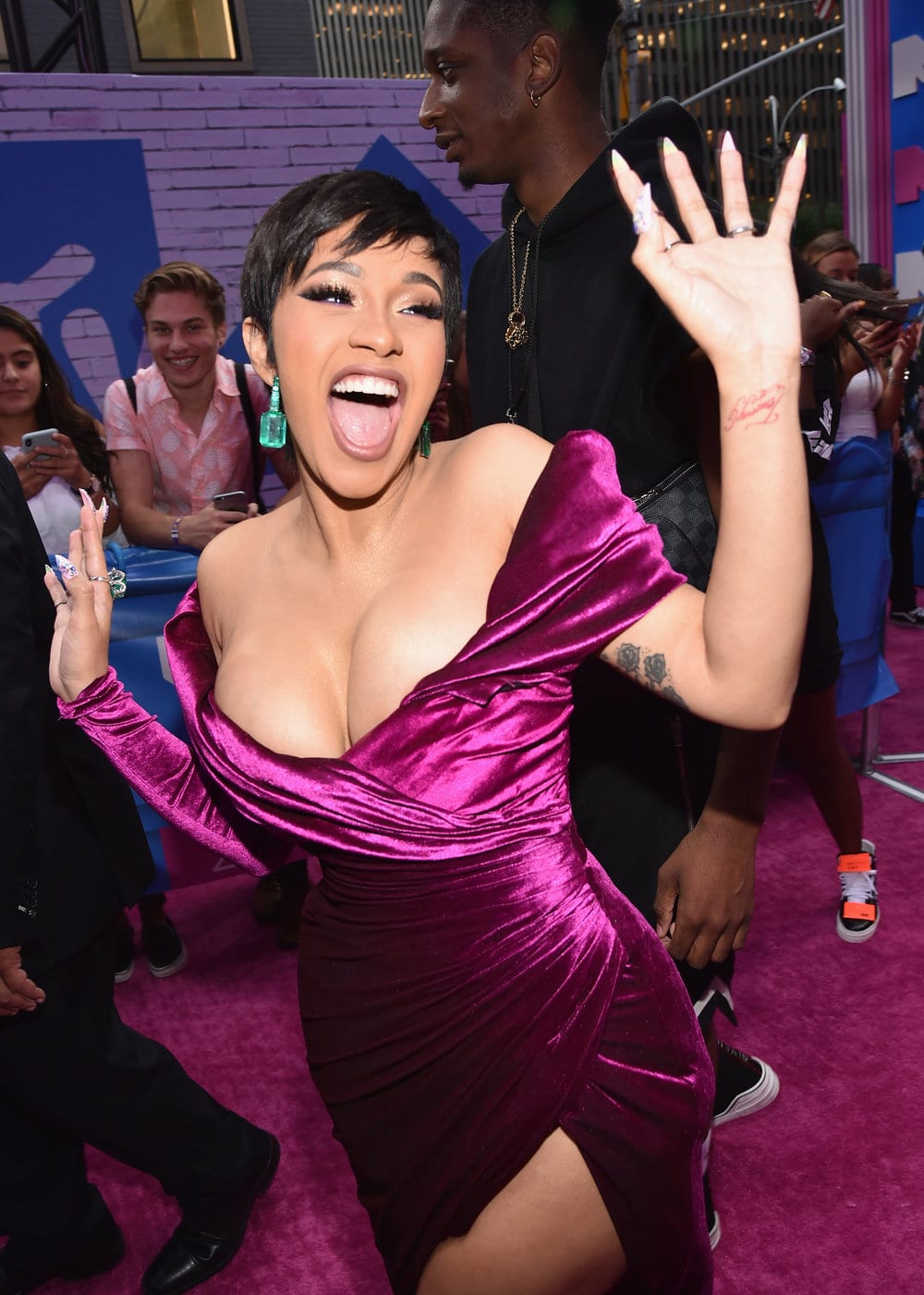 Alfombra roja VMAS