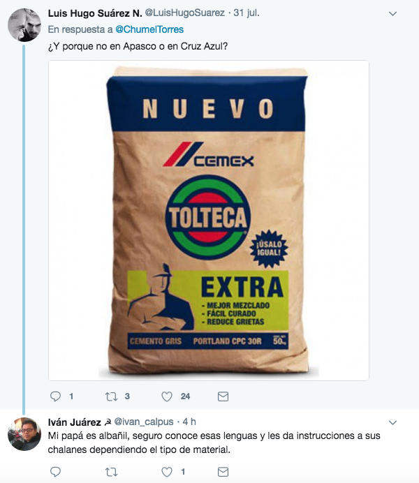 Reacciones a chumel torres tolteca
