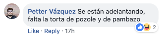 Comentarios a la torta de pan de muerto