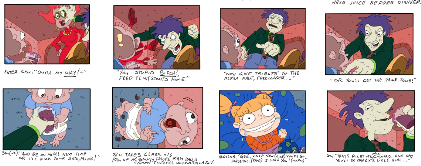 Episodio Rugrats violento