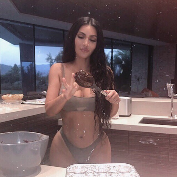 Kim Kardahsian tanga