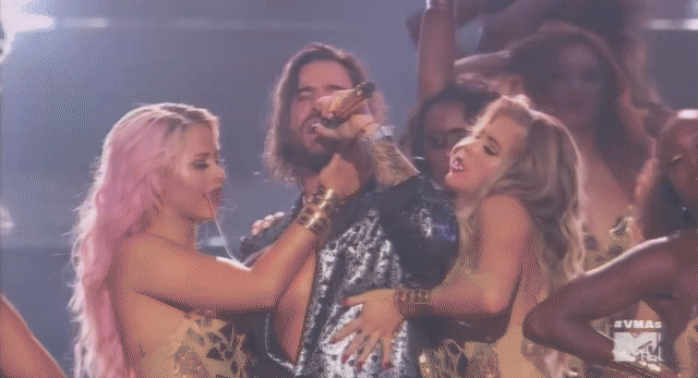 Vmas mejores presentaciones