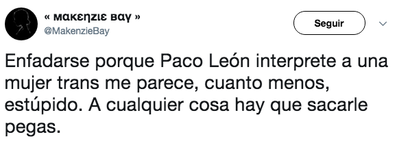 Critican a Paco leon por papel