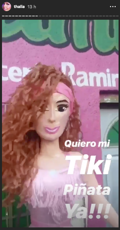 Thalía Challenge Pinata