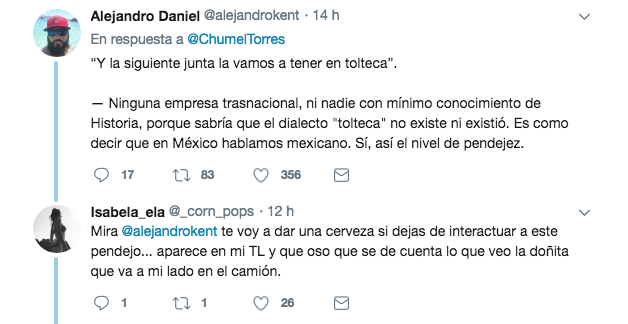 Chumel torres juntas en tolteca