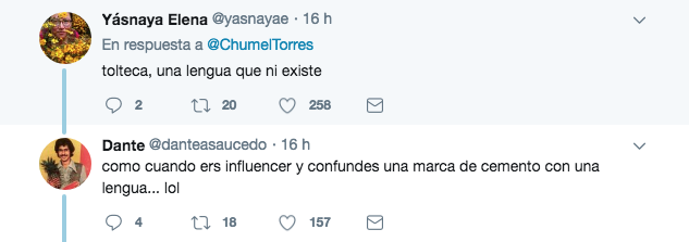 Reacciones tweet chumel torres