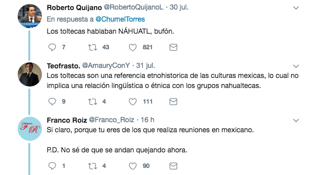 Chumel torres genera controversia con tweet