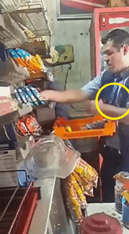 Robo de pan así ocurria