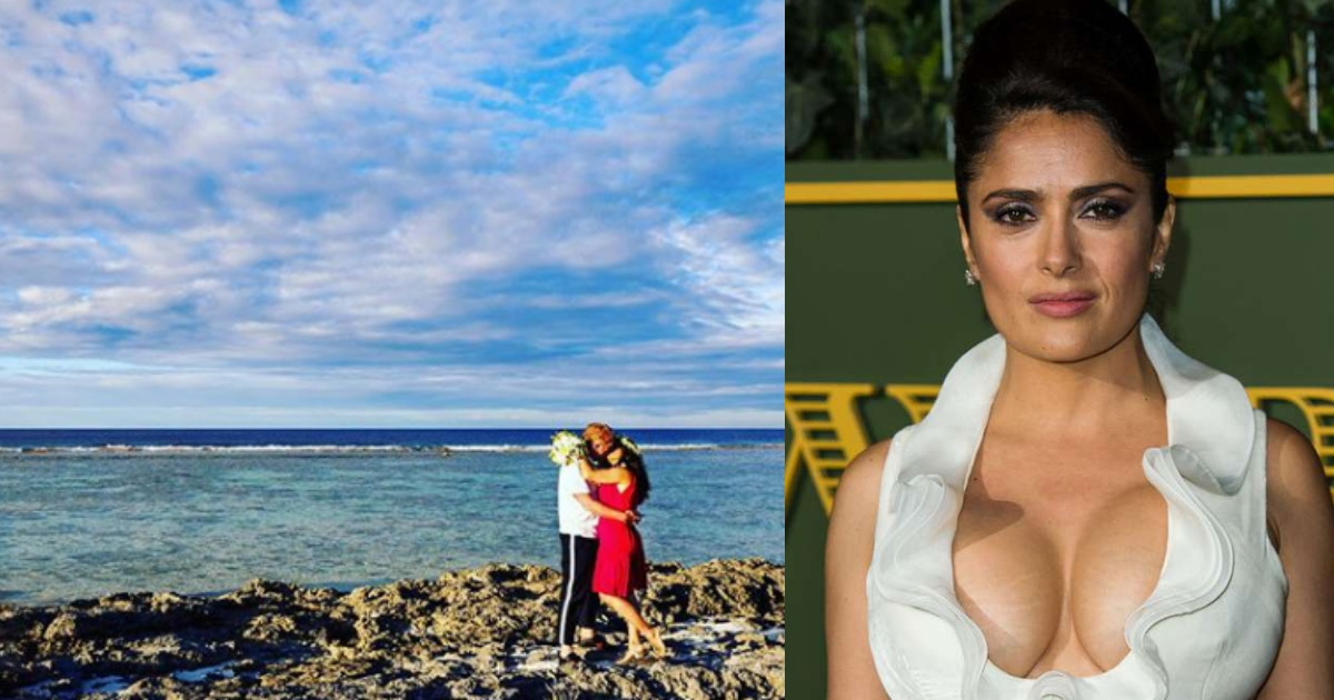 Salma Hayek Se Casa Por Segunda Vez, Salma Hayek Francois Pinault, Francois Pinault, Renovan Votos, Bora Bora, Salma Hayek