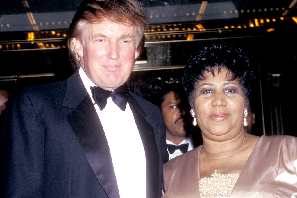 Trump recordarÃ¡ a Aretha Franklin porque 'trabajaba' para Ã©l