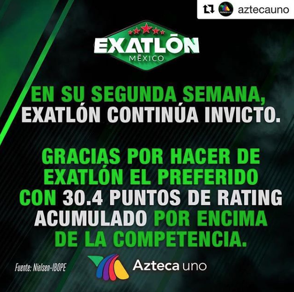 Televisa tiene más rating que tv azteca