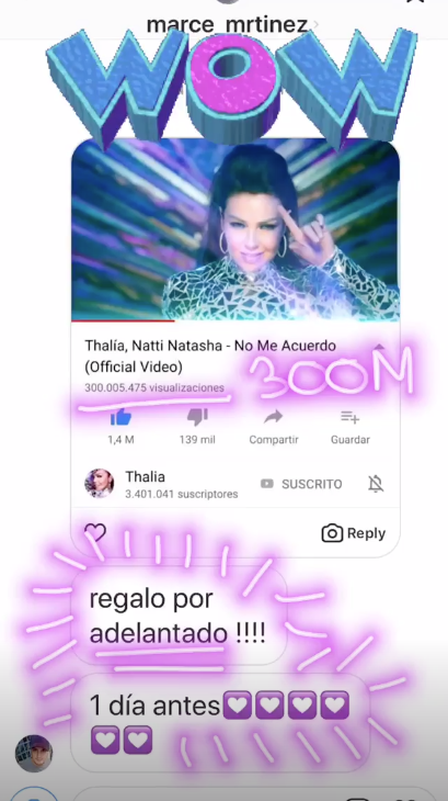 Thalia celebra su cumpleaños número 47