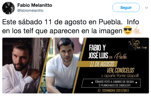 Tweets muerte fabio melanitto