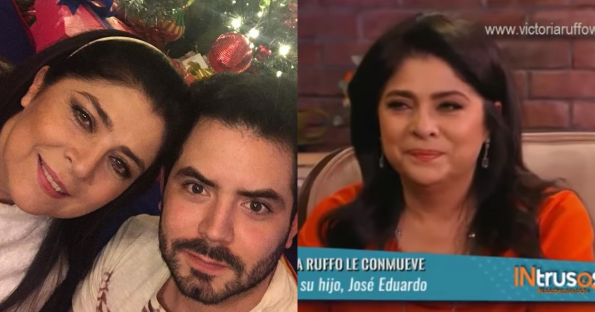 Victoria Ruffo Llorando, Victoria Ruffo José Eduardo Derbez, José Eduardo Derbez, Eugenio Derbez, Aurora Valle, Intrusos