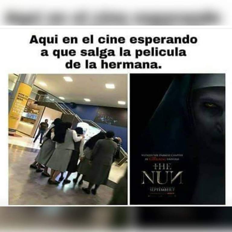Los memes de La Monja para echarle agua bendita al rompope