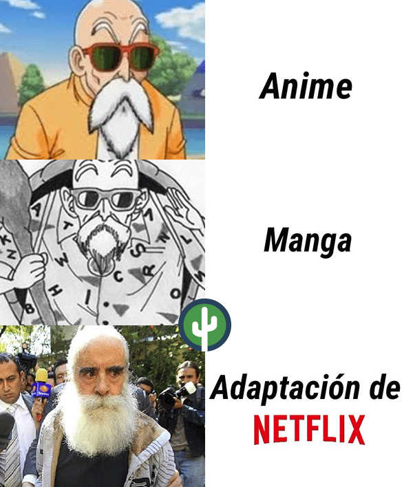 Memes porque no nos gustan las adaptaciones de Netflix