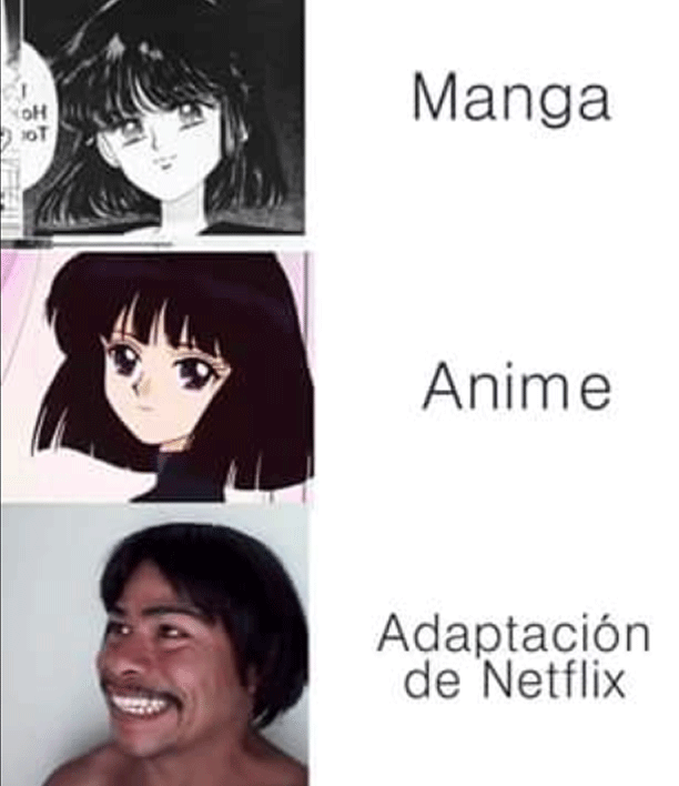 Memes porque no nos gustan las adaptaciones de Netflix