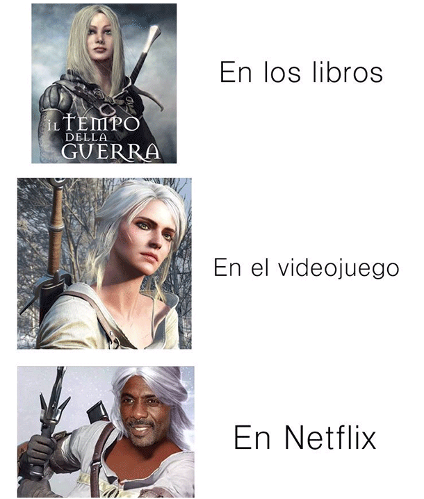 Memes porque no nos gustan las adaptaciones de Netflix
