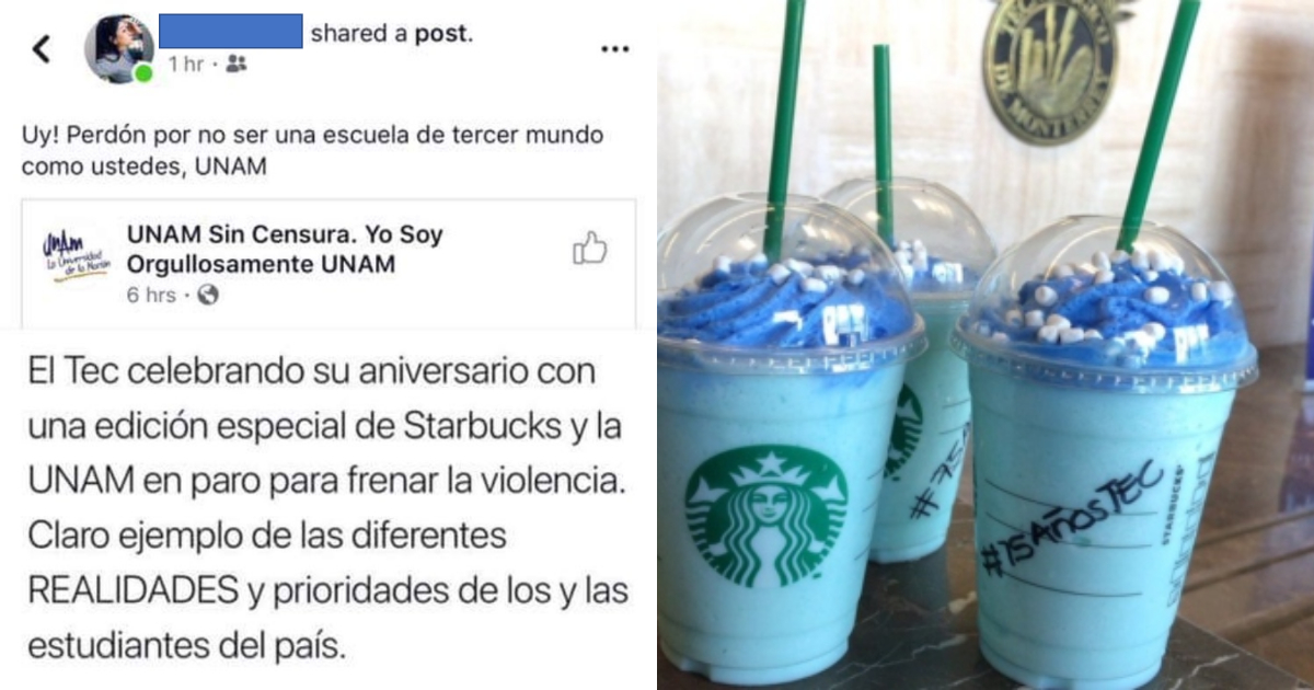Melissa MN, Alumna Tec De Monterrey, Tercer Mundo, UNAM, Criticas, Facebook