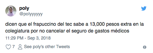 El Tec de Monterrey lanzó su proprio frapuccino