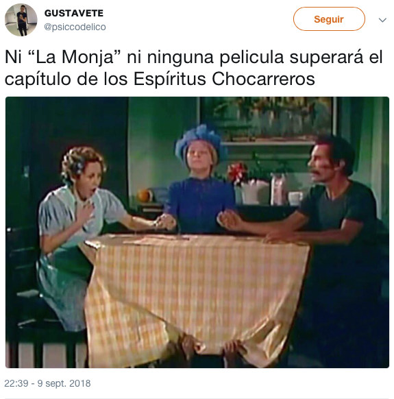 Los memes de La Monja para echarle agua bendita al rompope
