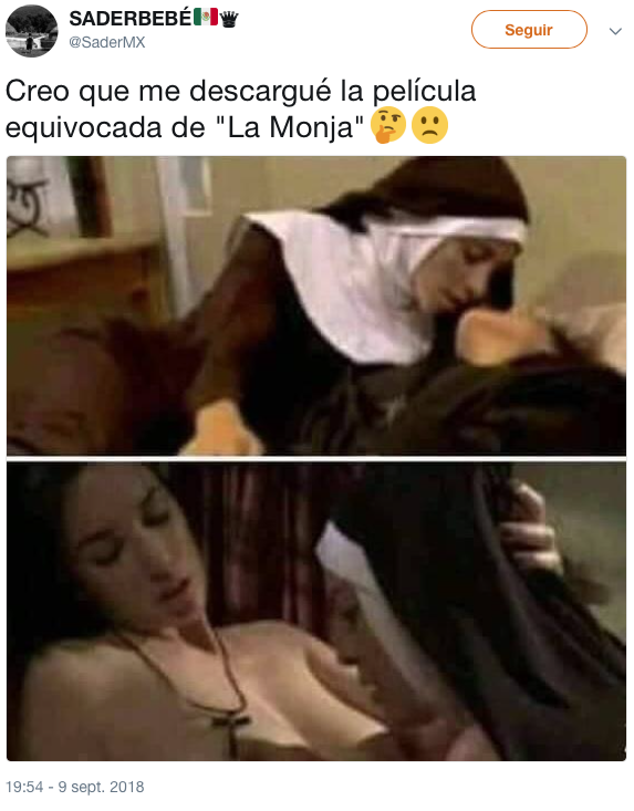 Los memes de La Monja para echarle agua bendita al rompope