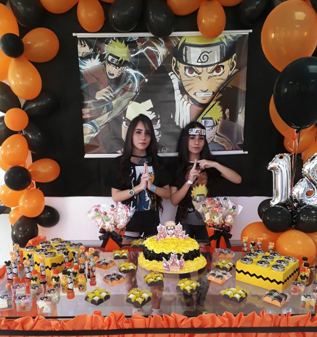 Esta elfa celebró su cumpleaños 18 con una fiesta de Naruto