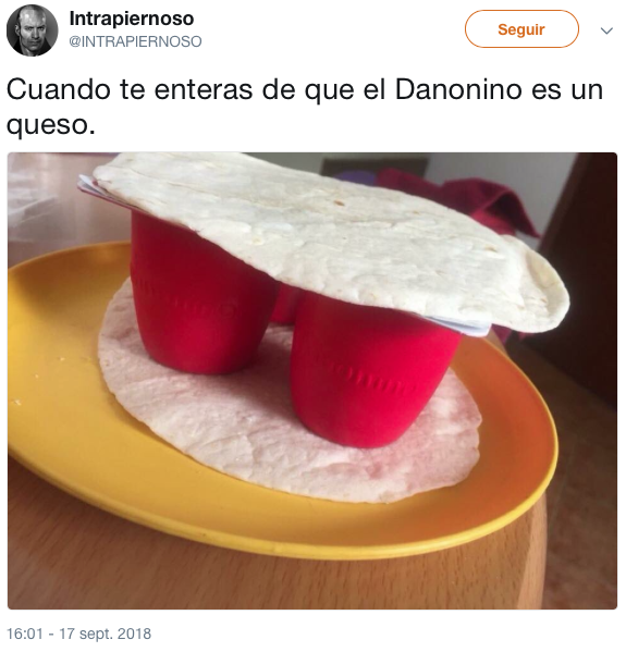 Memes para superar la traición de que el Danonino es queso