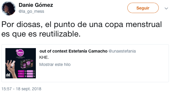 Lanzaron al mercado a una copa menstrual desechable
