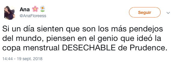 Lanzaron al mercado a una copa menstrual desechable