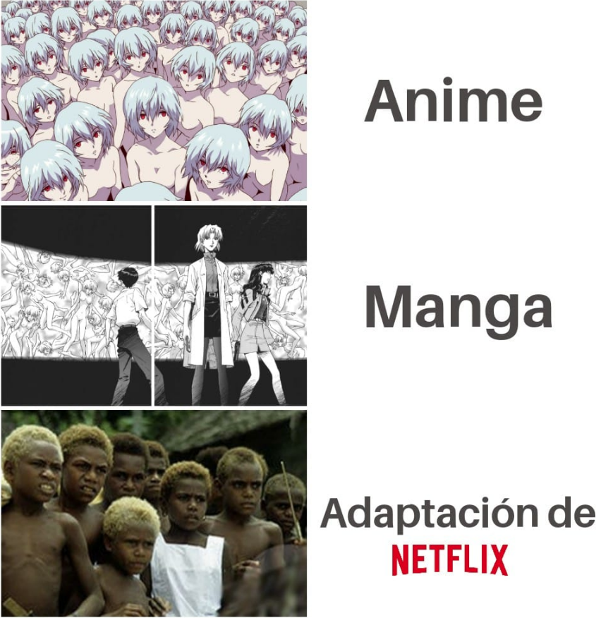 Memes porque no nos gustan las adaptaciones de Netflix