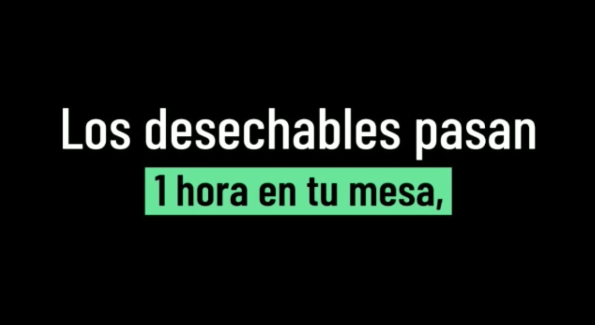 SEMARNAT te evita el hacer el perro oso de usar desechables