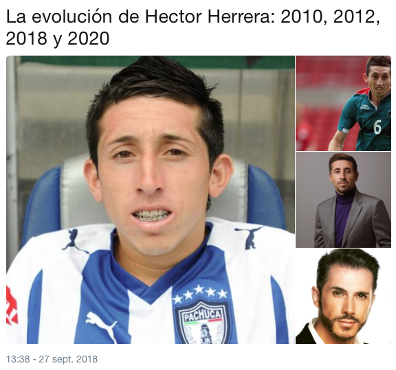 Estos memes te harán tan guapo como a Héctor Herrera