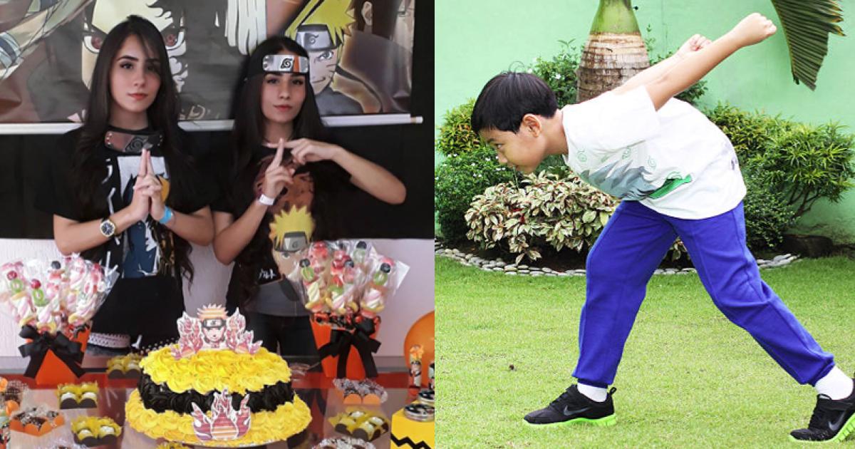 Esta elfa celebró su cumpleaños 18 con una fiesta de Naruto