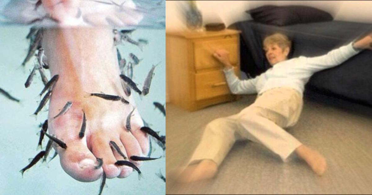 Tratamiento de spa con peces termina en dedos amputados