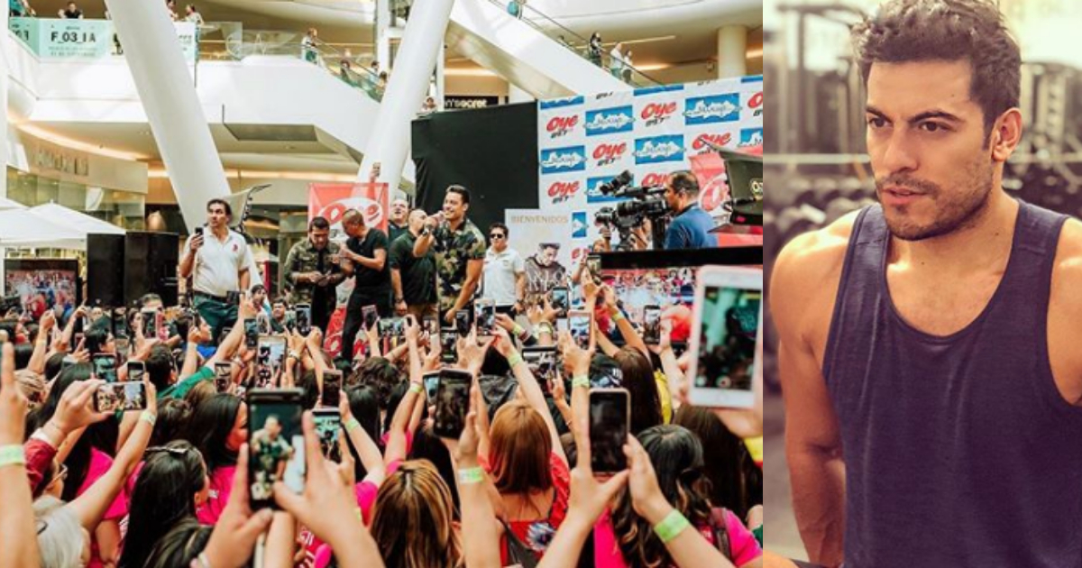 Carlos Rivera Firma Autógrafos, Carlos Rivera, CDMX, Guerra, Firma Autógrafos, Chica Se Convulsiona