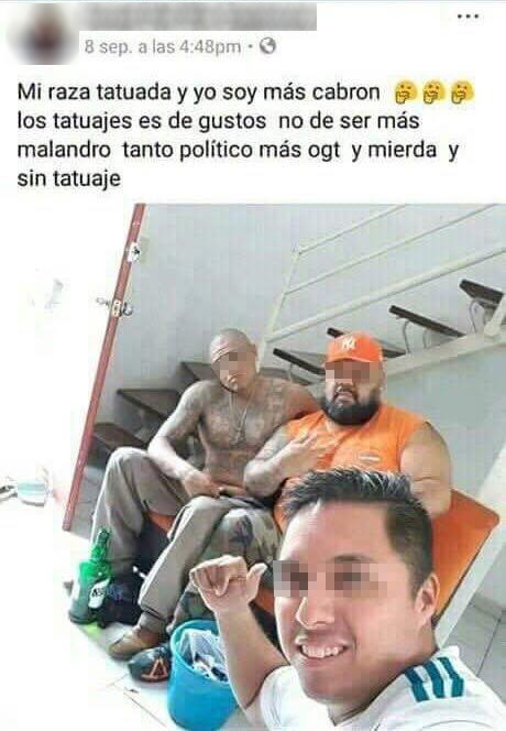 confía en tatuados y le roban