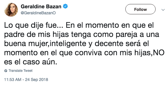 Geraldine Bazan arremete contra Irina Baeva