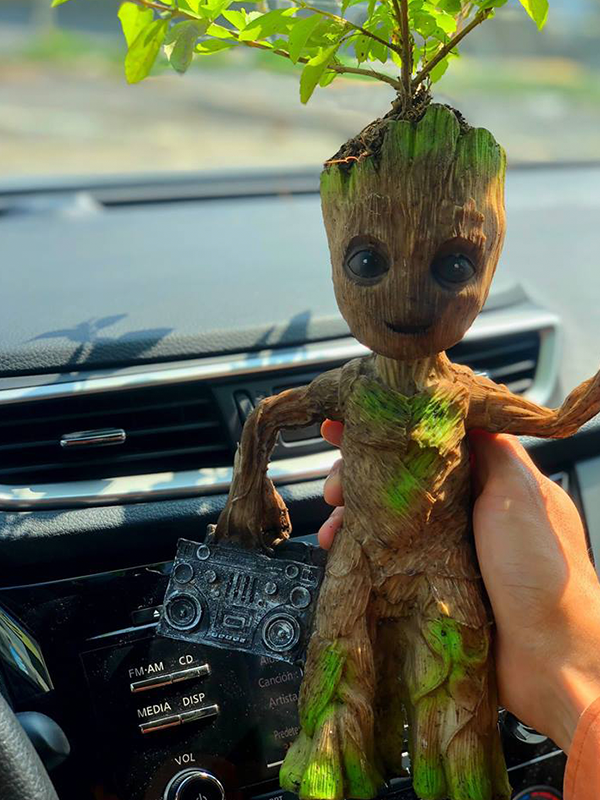 Estas macetas de Groot van a hacer que quieras ser guardián