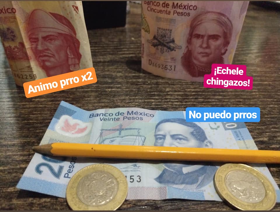 Historia de amor de billetes