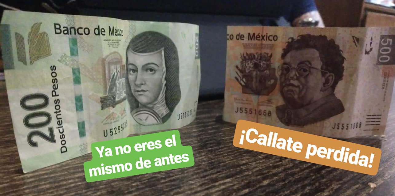 Historia de amor de billetes