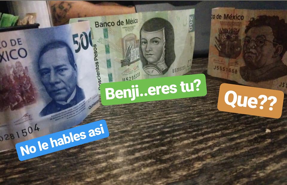 Historia de amor de billetes