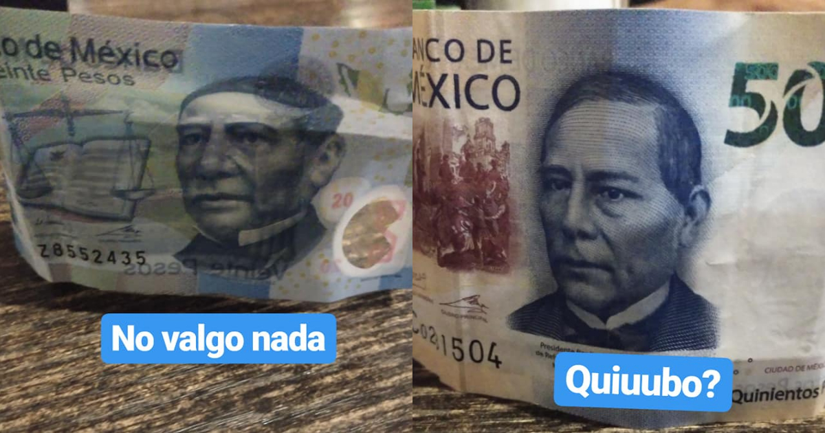 Historia De Amor Billetes Facebook, Historia De Amor Billetes, Billete 20 Pesos, Billete 500 Pesos, Billetes, Facebook