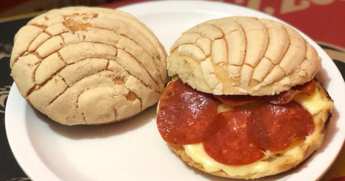 Crean Pizza De Concha Conchizza, Pizza De Concha, Conchizza De Pepperoni, Conchizza, Pepperoni, Conchas